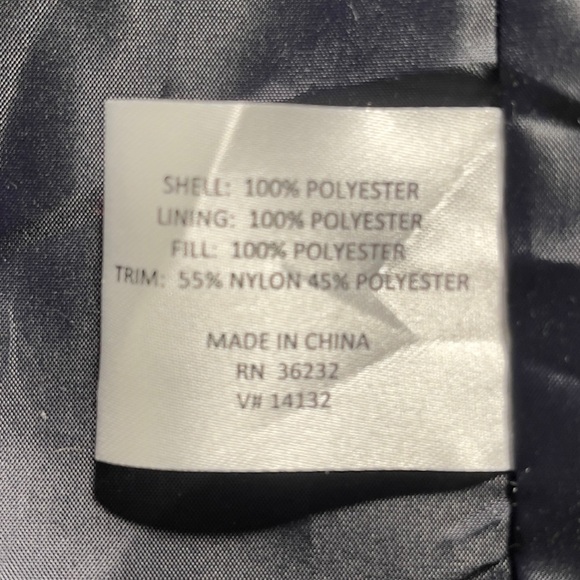 Gallery Lord & Taylor Women’s Hooded Quilted Jacket in Blue Size SP - Picture 11 of 11